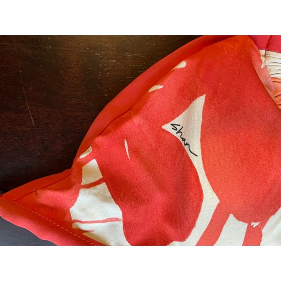 Shan Swimwear Top Red/White - Size 8 - Picture 2 of 6